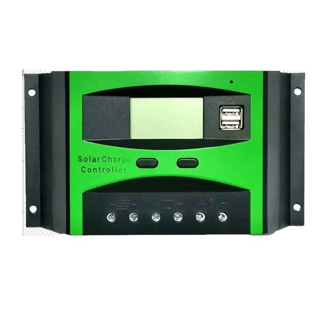 60A PWM Solar Charge Controller – Solar Battery Charging Regulator Green